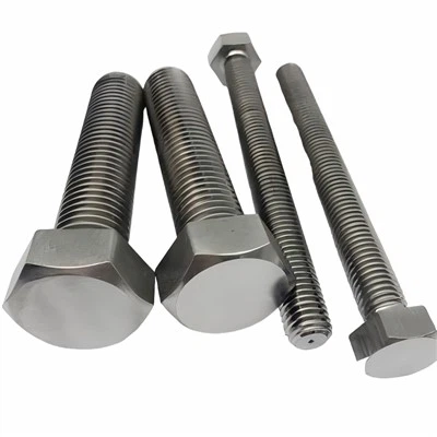 Titanium sekskantet hætteskrue